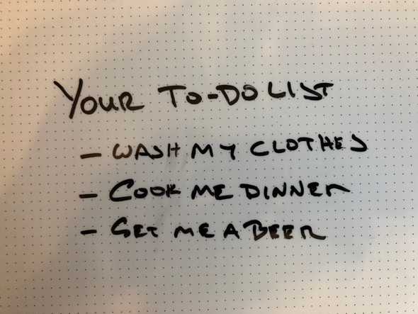 Image of a to do list